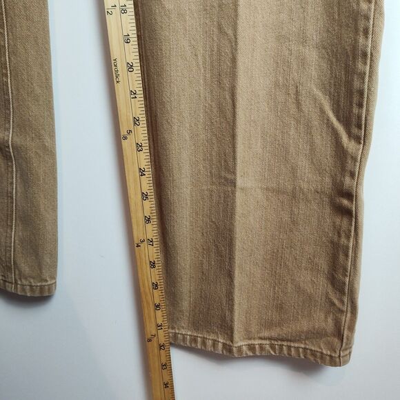 Lauren Jeans Co. Ralph Lauren Jeans Women's 16W Brown Straight-Leg - Picture 5 of 9